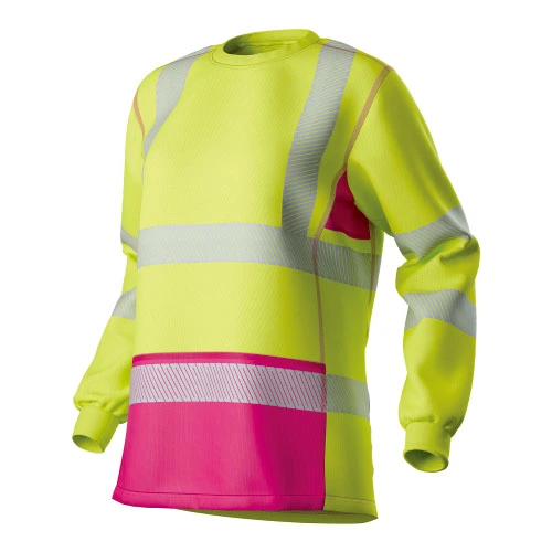 HI-VIS Naisten silmät lisäävät L/S T-paitaa