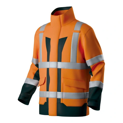 HI-VIS kahden tonnin liekkeen kestävä takki