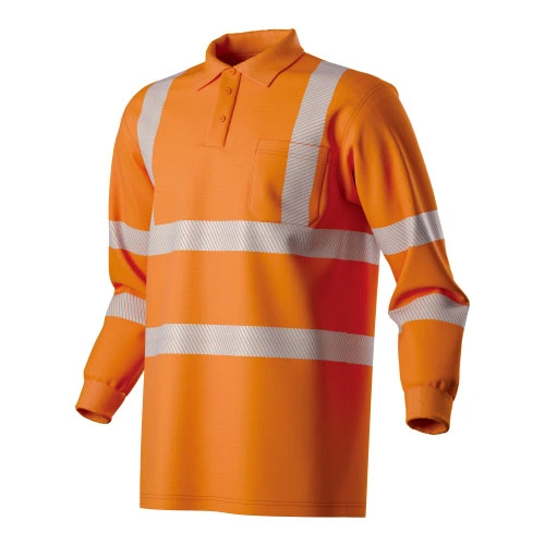 HI-VIS Liekkikestävä L/S POLO-paita