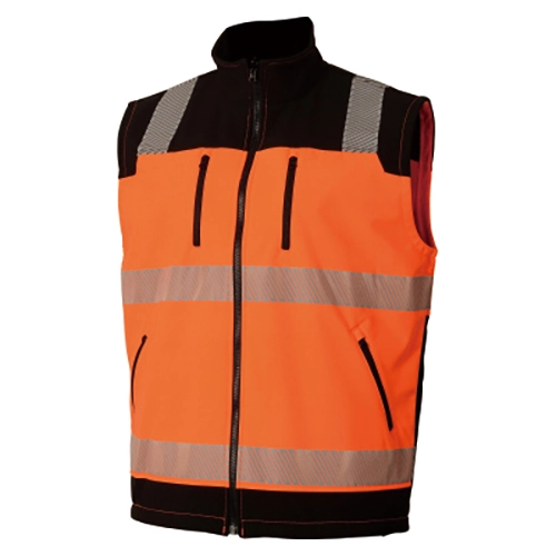 HI-VIS Kaksi sävyä 2IN1 vedenpitävä pehmeä lämpö