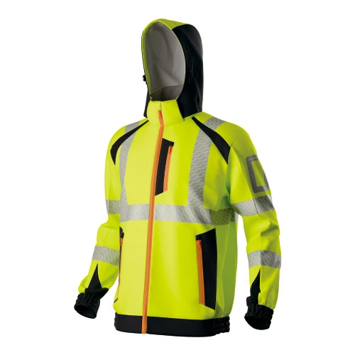 HI-VIS Stretchy vedenpitävä pehmeä lääkehukka takki