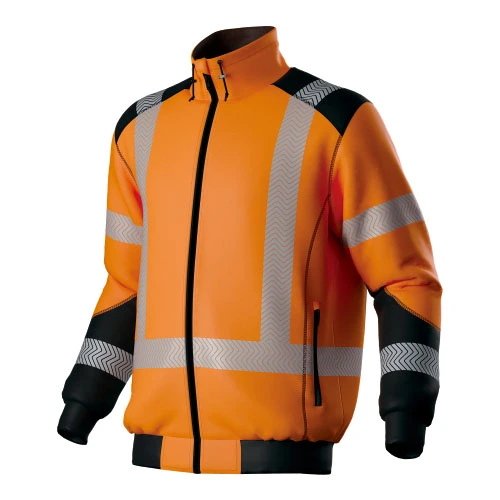 HI-VIS kahden tonnin venyttävä eristetty Fleece Takki