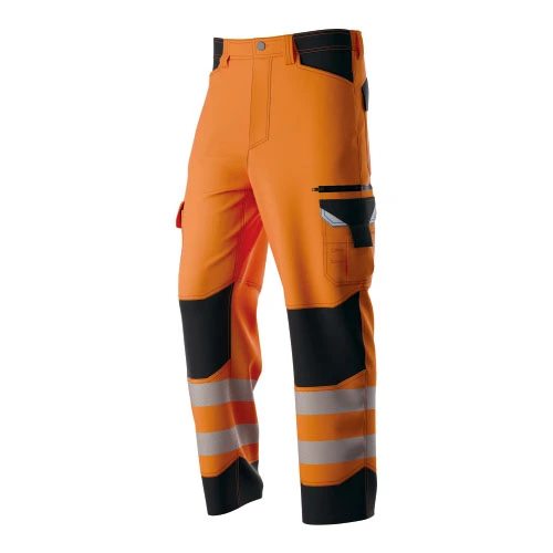 HI-VIS kahden tonnin venyttämättömät työhönhousut.