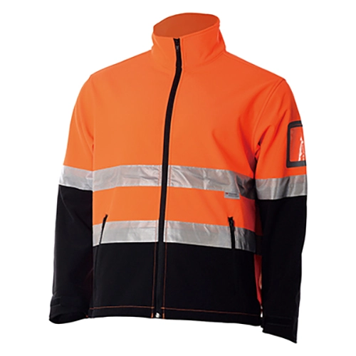 HI-VIS Kahden sävyn pehmeä lyhyt takki