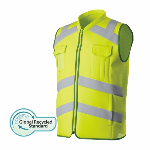 HI-VIS Kierrätetty Tricot Turvallisuusliivi.