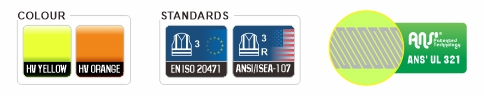 HI-VIS Naisten silmät lisäävät L/S T-paitaa