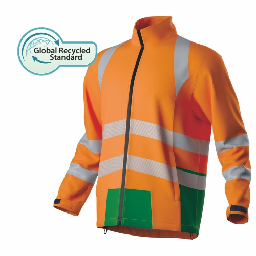 HI-VIS kierrätetty korkean suorituskyvyn pehmeä hahmo taki